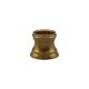1/2" High Turned Brass Neck   Slip 1/8 IPS - Unfinished