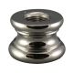 5/8" Brass Turned Neck 1/8 IPS - Polished Nickel