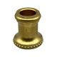 Brass Beaded Neck - 7/8" Ht X 13/16" Dia- Slip 1/8 IP - Unfinished