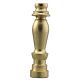 2" Solid Brass Finial - Burnished & Lacquered