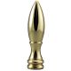 2" Solid Brass Finial - Polished & Lacquered