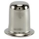1" Stamped Finial - Polished Nickel