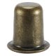 1" Stamped Finial - Antique Brass