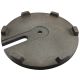 9-5/8" Cast Iron Weight 8.375Lbs - Center Hole To Slip 1/4  IP -  Individually Boxed and Labeled