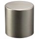 1" Large Cylinder Finial - Satin Nickel
