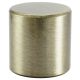 1" Large Cylinder Finial - Antique Brass