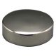 Brass Flat Cap - Polished Nickel