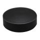 3/4" Medium Flat Brass Caps - Black