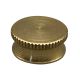 9/16" Brass Bracket Cap - Unfinished