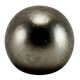 3/8" Turned Solid Brass Ball - Satin Nickel