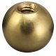 1/2" Turned Solid Brass Ball - Unfinished