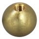 5/8" 1/8IP Turned Solid Brass Ball - Unfinished