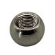 5/8" Solid Brass Ball Tap 1/8 IP - Polished Nickel