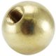 1-1/4" 1/8IP Turned Solid Brass Ball - Unfinished