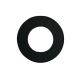 3/4" X 1/16" 1/8 IPS Rubber Washer - Black