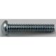 1" 8-32 Round Head Screw - Zinc Plated