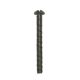 1-1/2" 8-32 Round Head Screw - Zinc Plated