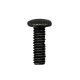 1/2" 8-32 Steel Thumbscrew - Antique Brass