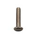 3/4" 8-32 Steel Thumbscrew - Nickel Plated