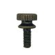3/8" Solid Brass Thumb Screw 8/32F - Antique Brass