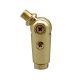 Brass Plated Gyromatic Swivel 1/8M Top 1/8F Bottom- 2-5/8" Height - 15/16" Diam- Zinc Die Cast