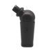 Black Finish Gyromatic Swivel 1/8M Top 1/8F Bottom- 2-5/8" Height - 15/16" Diam- Zinc Die Cast