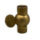 Brass Swivel With Butterfl y Knob - Unfinished