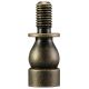 3/4" Solid Brass Finial Riser - Antique Brass