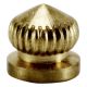 Brass Knurled Knob - Unfinished