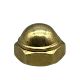 8/32 Cap Nut - Brass Plated