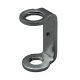 1-1/2" Height Steel Hickey 1/8F X 1/4F With #8-32 Side Hole - Zinc Plated