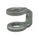 9/16" Steel Hickey - 1/8F x 1/8F - Zinc Plated