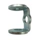1-1/4" Steel Utility Switch Hickey - 3 Holes Tapped 1/8F -Holes Top Bottom and Side-  Zinc Plated