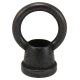1" Pressure Cast Zinc Loop With Wireway - Antique Brass