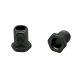 1/2" Shank - 5/8" Oal 1/8 IPS X 1/2" Hex Head Steel Hex Nipple- Unfinished