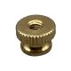 8/32 Brass Battery Nut- Unfinished