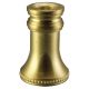 1-5/16" Solid Brass Beaded Neck - Satin Brass
