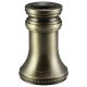 1-5/16" Solid Brass Beaded Neck - Antique Brass