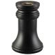 1-5/16" Solid Brass Beaded Neck - Black