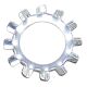 Steel Shake Proof Lock Washer - Zinc Plated