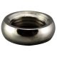 Brass 1/8 IPS - Beaded Lock Nut - Nickel Plated