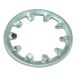 Heavy Steel Shake Proof Lock Washer - Zinc Plated