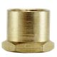 Hex Head Brass Coupling - 7/16" Unfinished