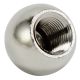 3/4" 1/8IP Turned Solid Brass Ball - Polished Nickel