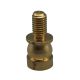 1/2" Solid Brass Finial Riser - Unfinished