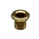 1/8 IP Solid Brass  Hex Head Nipple 7/16" Thread