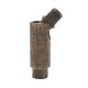 90 Degree Cut-Out Swivel - Solid Brass - Antique Brass