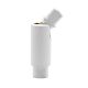 90 Degree Cut-Out Swivel - Solid Brass - White