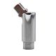 1/8M X 1/8F Solid Brass Swivel Chrome Plated