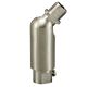 90 Degree Cut-Out Swivel - Finished Steel - Satin Nickel